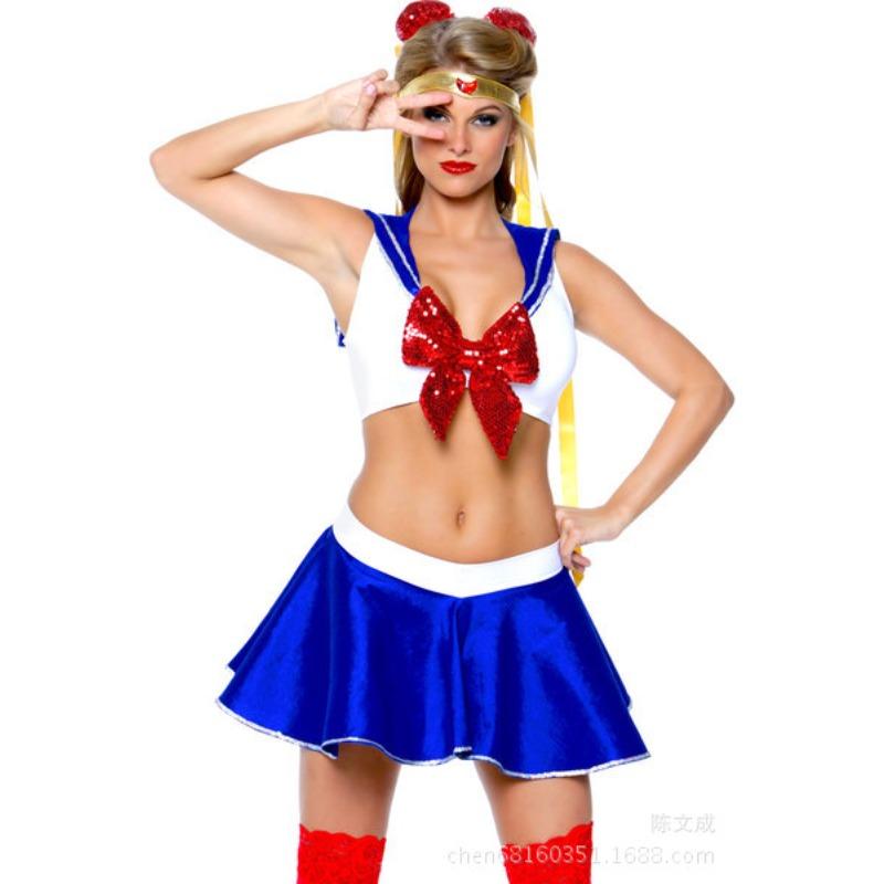 

Косплей костюм аниме Сейлор Мун, косплей бант, платье принцессы, игровая форма M белый