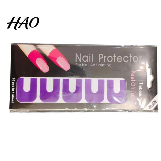 U-shape Nail Peel Off Tape Spill Proof Manicure Disposable Accessories Polish Protector for Women U-Shape