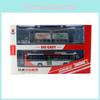 Alloy Car Bus Stop Scene Toy Set For Kids With Light Sound Functionality