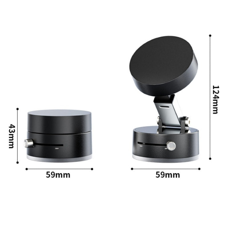 Foldable Portable Vacuum Magnetic Cell Phone Holder Universal Foldable Collapsible Car Mount Mobile Phone Holder MAGNETIC MOUNT