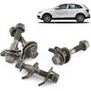 Camber Bolts Adjustment,4Pcs 14Mm Vehicles Steel Four Wheel Alignment Adjustable Camber Kit Cam Bolt Rear Camber Kit 81260 Camber Kit