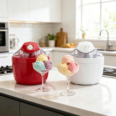Ice Cream Making Machine Electric One-Touch Ice Cream Maker for Homemade Ice Cream Sorbet