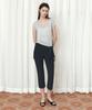 Siyajyu Sipt7208 Pleated Capri Pants_Black