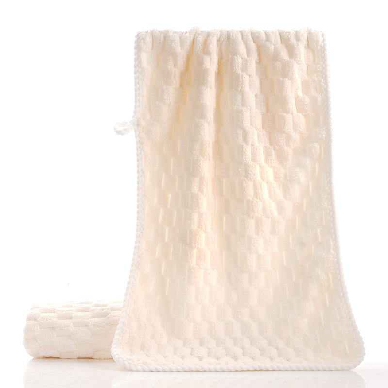 Coral Fleece Towel Fresh Towel Soft and Thick Strong Water Absorption Hair Wiping, Quick Drying Household Face Towel