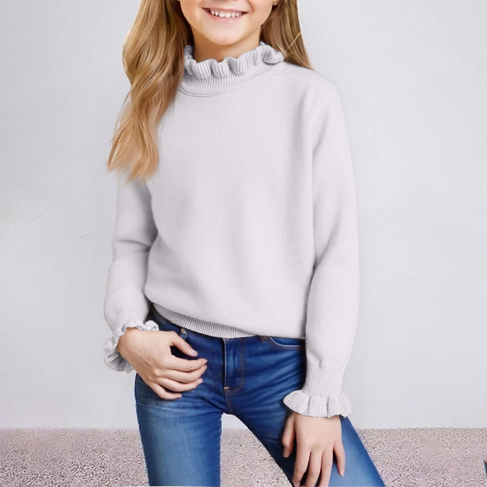 

Детская мода Повседневный кардиган Вязаный Топ с длинным рукавом 150 белый