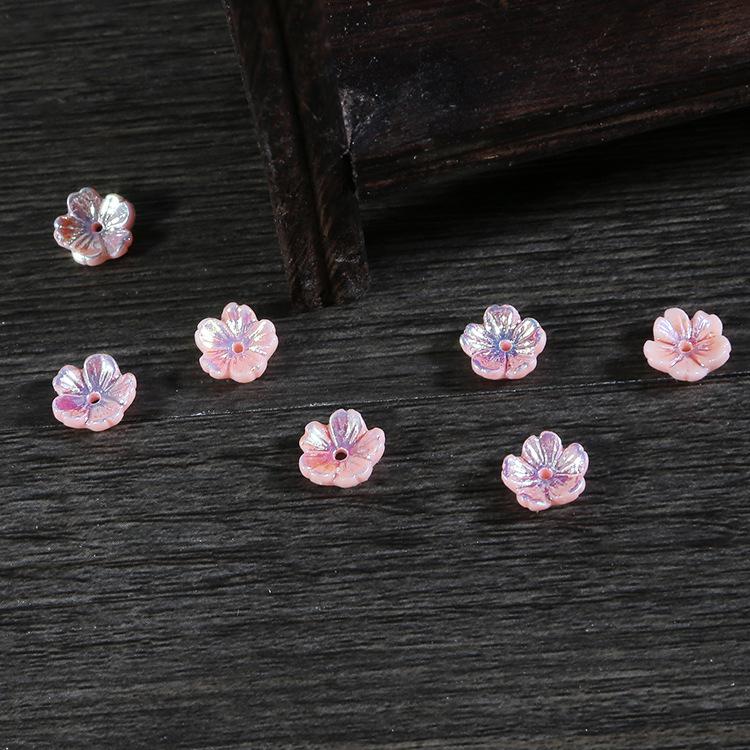DIY Resin Shell Plum Blossom Hairpin Craft Kit - Ancient Style Jewelry Accessories Material
