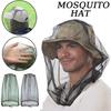 Anti Mosquito and Insect Bite Mesh Hat 1pc Outdoor Fishing Cap Anti Mosquito Insect Hat Garden Beekeeping Hat Protective Tool
