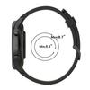 Silicone Replacement Straps Bands 22mm Soft Adjustable Wristband Compatible for Samsung Huami Chuangmi Xiaomi Garmin