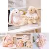 Adorable Stuffed Rabbit Plush Toy With Flower Dress For Kids Gift Characters Included)