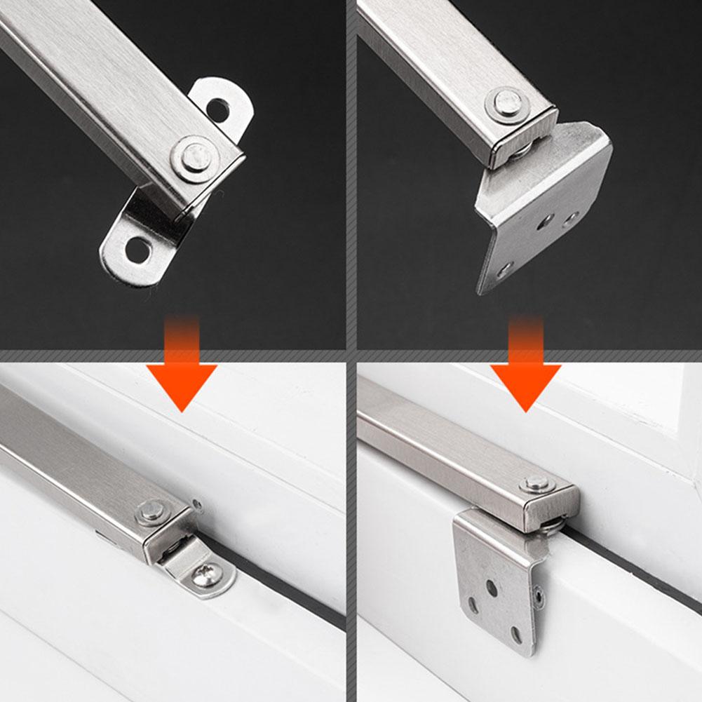 Sliding Wind Support Telescopic Window Support Stainless Steel Limiter Angle Controller Stopper Home Security Window Fixed