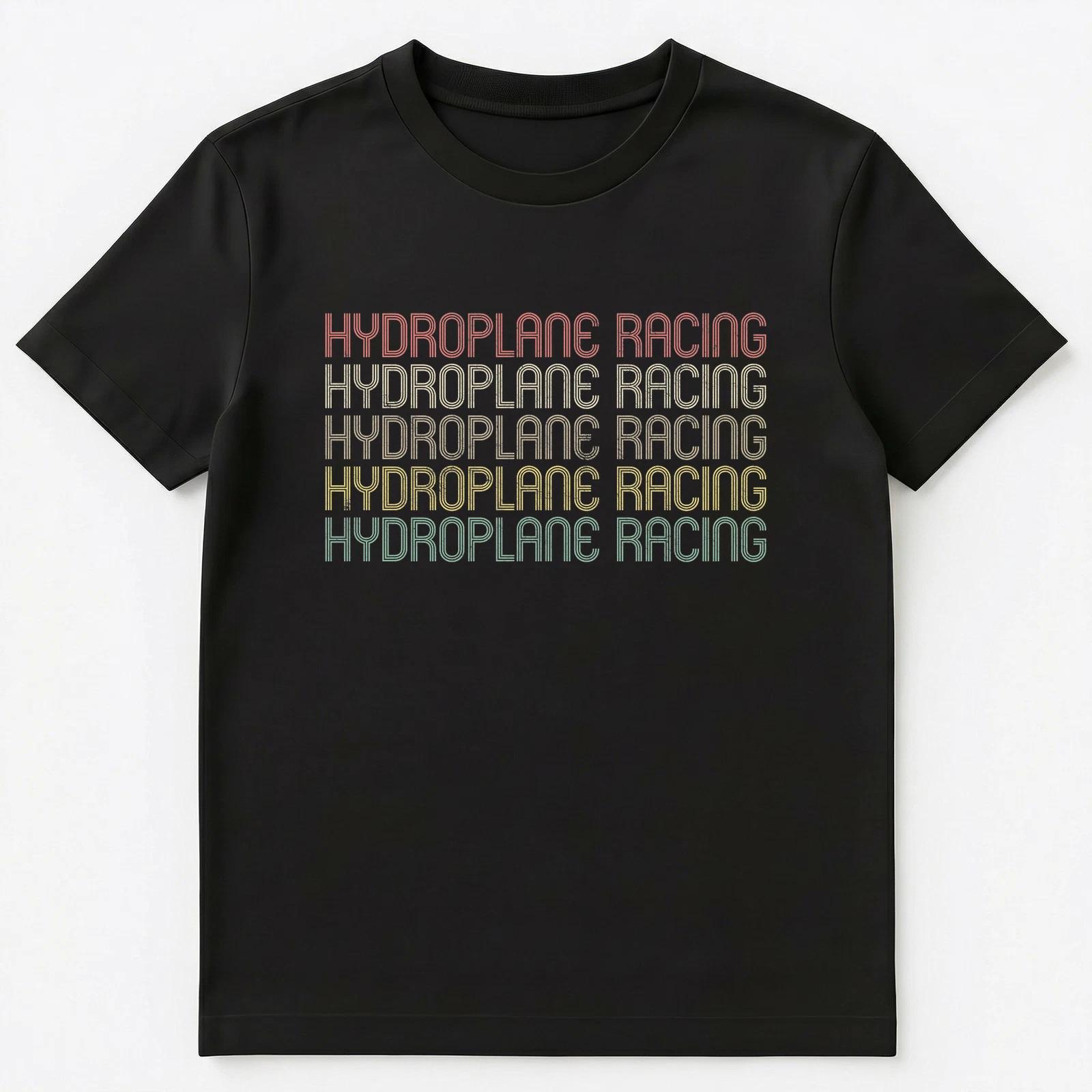 Retro Style Hydroplane Racing Unisex T-Shirt 2XL