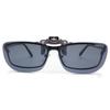 [cliponkeeper] Made in Japan Polarized Clip-on Sunglasses, Wearable Over Glasses, UV Protection, Ultra-lightweight, Flip-up Style, Large Size,