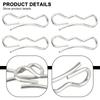 8Pack Bow Tie Cotter Pins Compatible With 714-04043, 714-04040, 532194208, 194208 Garden Trimmer Tools Lawn Mower Accessories