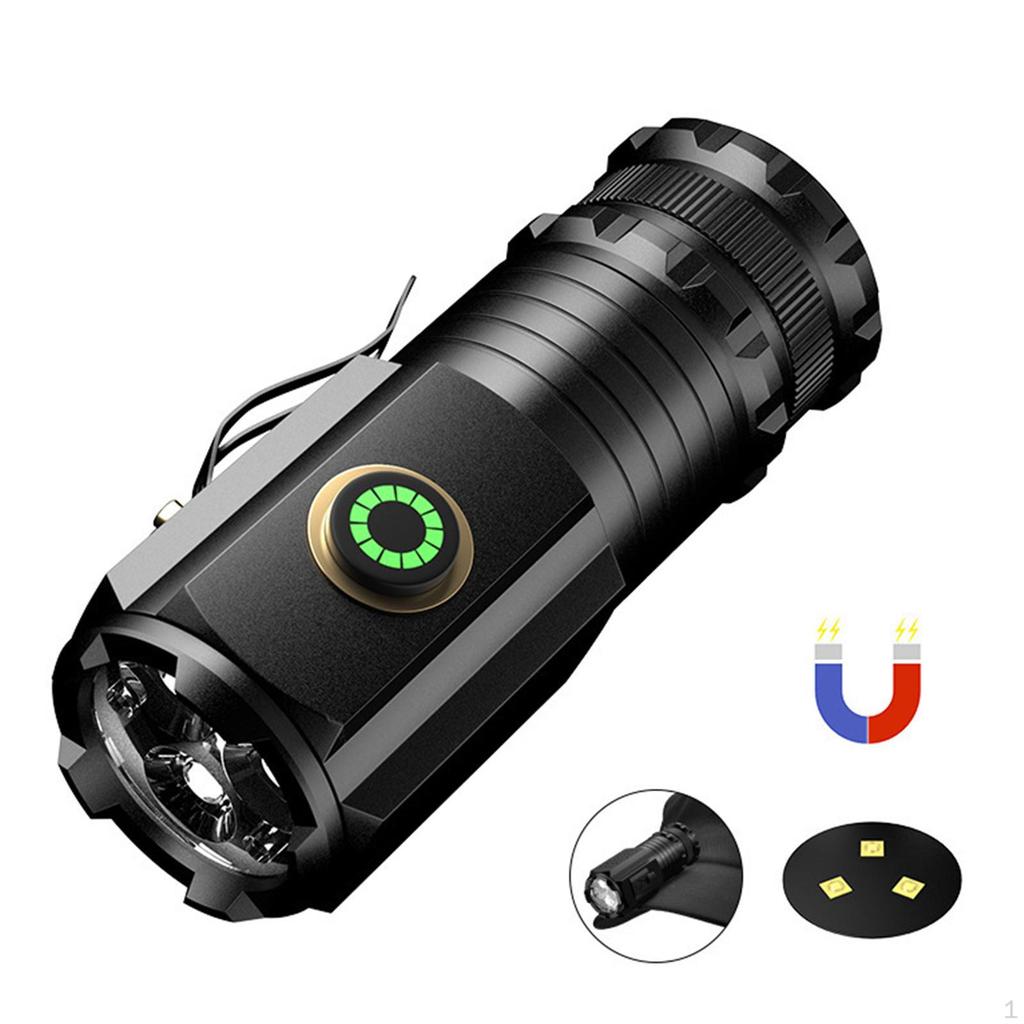 Portable flashlights 5 Modes Handheld Torch Lights for Camping Hiking Garden