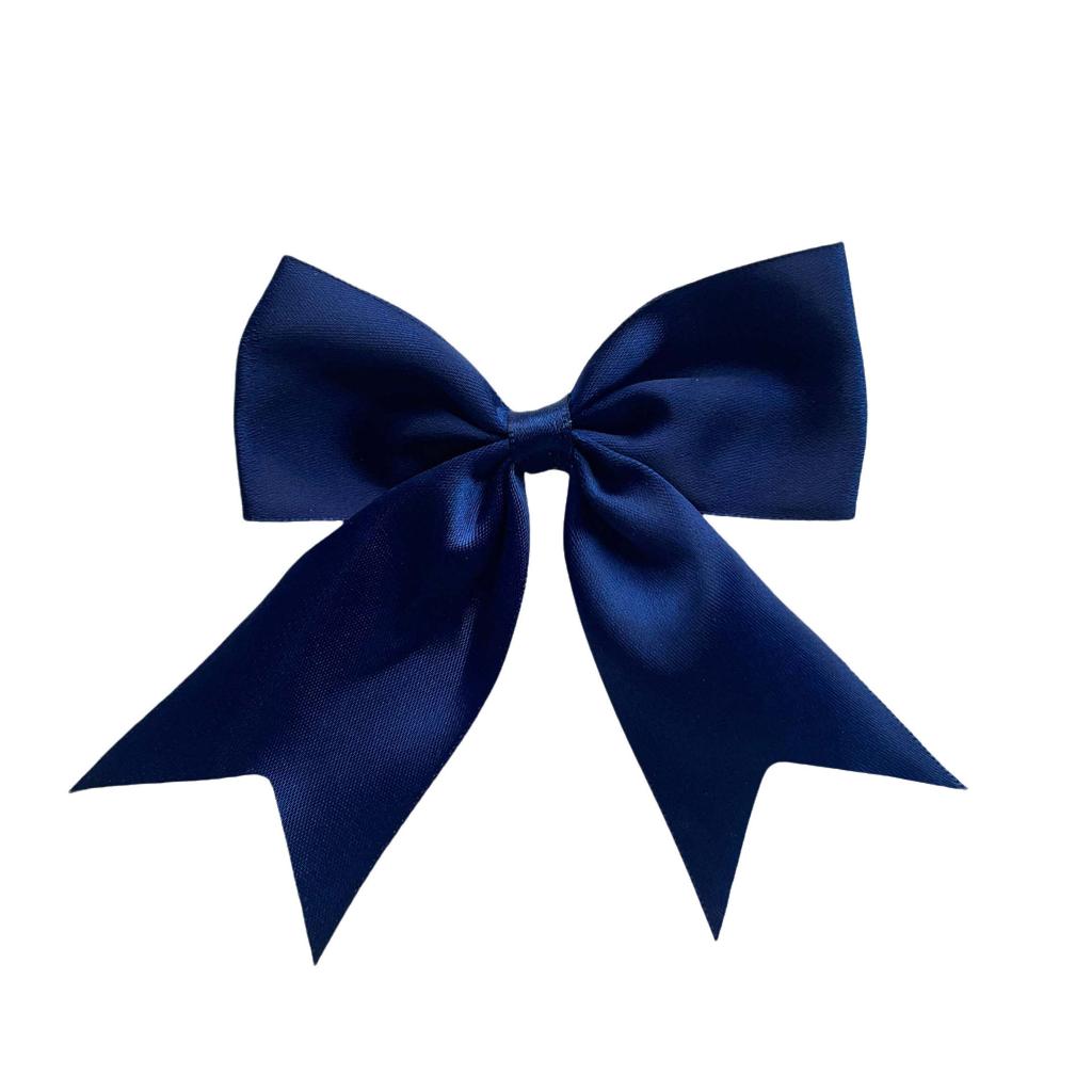 New Solid Color Ribbon Bows Hair Clip For Kids Girls Hairpins Barrettes Handmade Headwear Hair Accessories