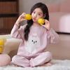 Girls Cotton Pajama Set Long Sleeve Cartoon Princess Sleepwear Ages 8 2026 Kids Home Outfit