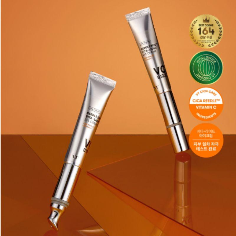 VT Reedle Shot Vita-Light Krem pod oczy 15 ml (Bielenie) z urządzeniem wibracyjnym