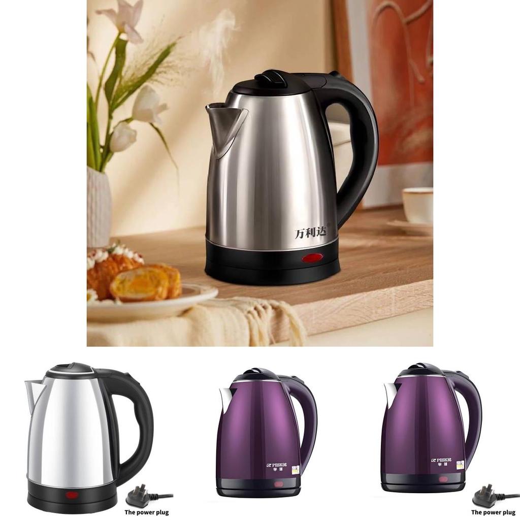 Electric Kettle Stainless Steel Fast Boil With Auto Shutoff For Home Use