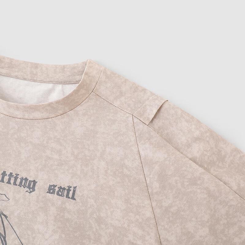 YEEHOO Boys' Summer Round-Neck Casual T-Shirt