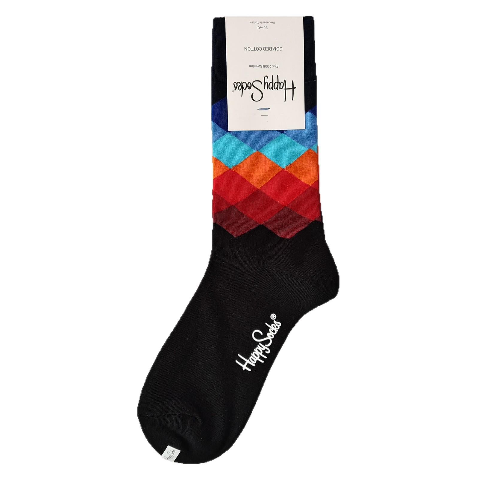 

Happy Socks Women s Mid-Calf Pure Cotton Trendy Socks - Versatile for All Seasons. Pattern 20