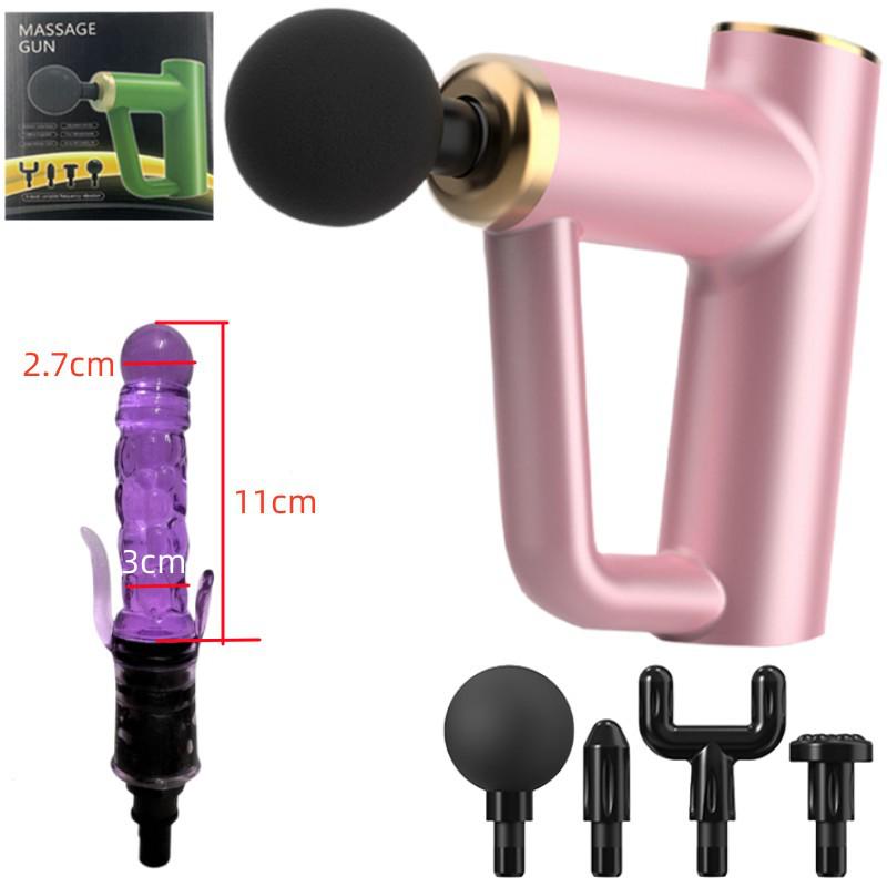 Multi-Function Massage Gun Adapter Kit with Silicone Heads for Adults