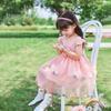 JELLYBABY Girls' 3D Pom-Pom Mesh Princess Dress