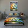 Mystical Serpent Design. Bedding Duvet Cover Sets Duvet Covers Pillowcases Gifts (1 * Duvet Cover 2 * Pillowcases, Without Duvet Insert)