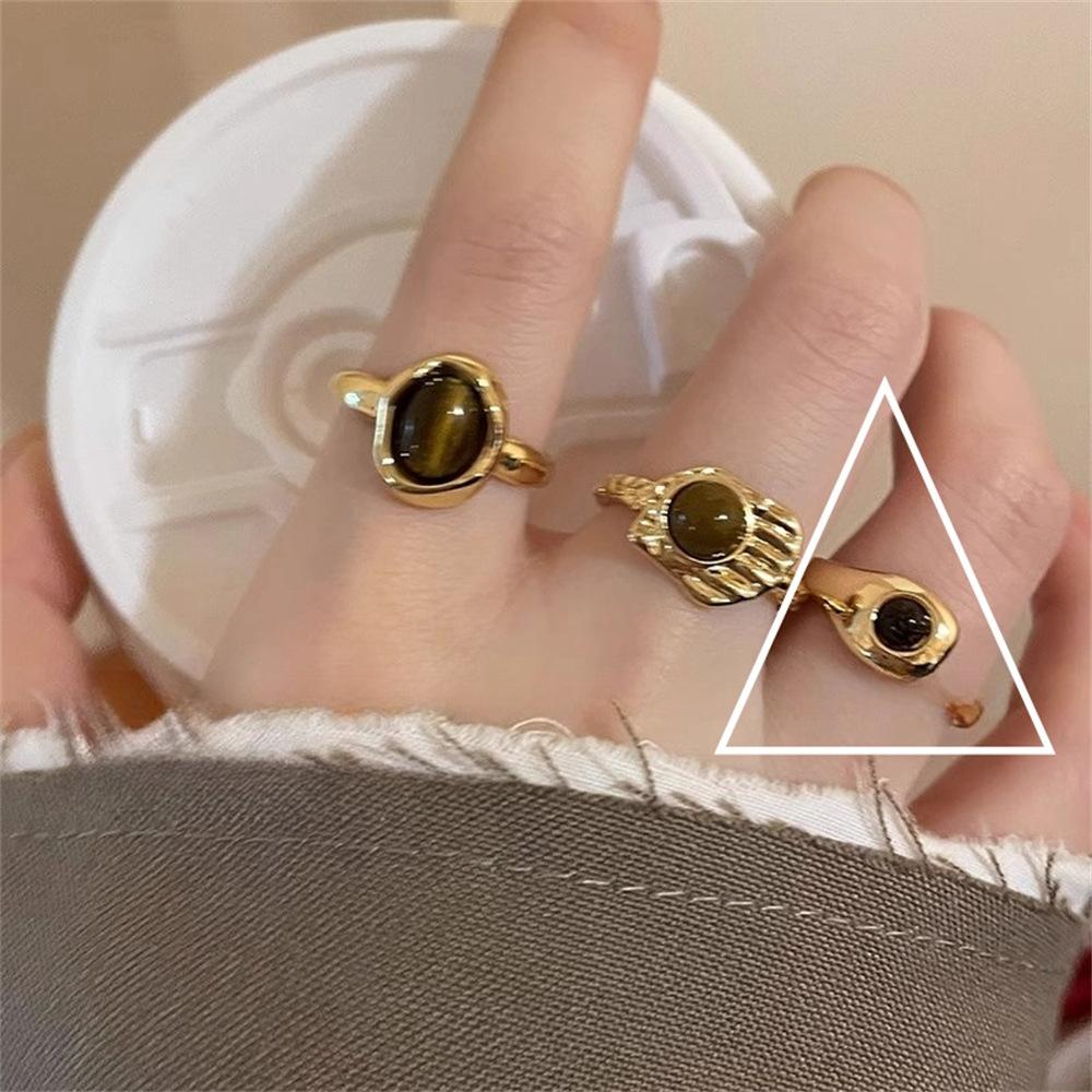 ins wind love zircon ring female flash diamond open index finger ring wholesale