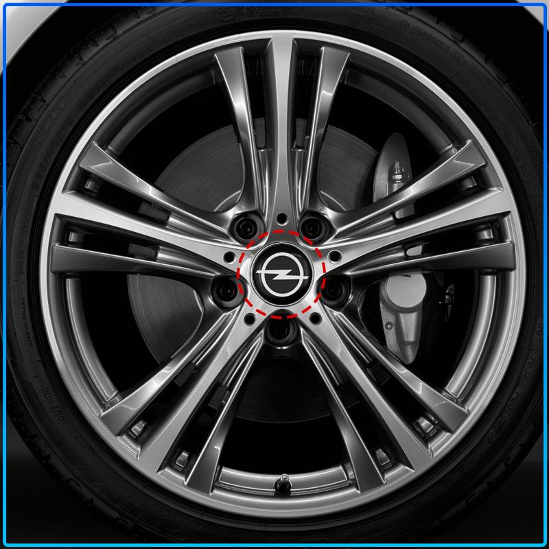 4PCS 56 60mm Car Styling Wheel Center Hub Caps Rim Cover Badge Emblem Sticker For Opel Astra H G J Insignia Mokka Zafira Corsa Vectra B C D