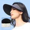 Sensory Integrated Unisex UV Protection Summer Foldable Topless Sun Hat