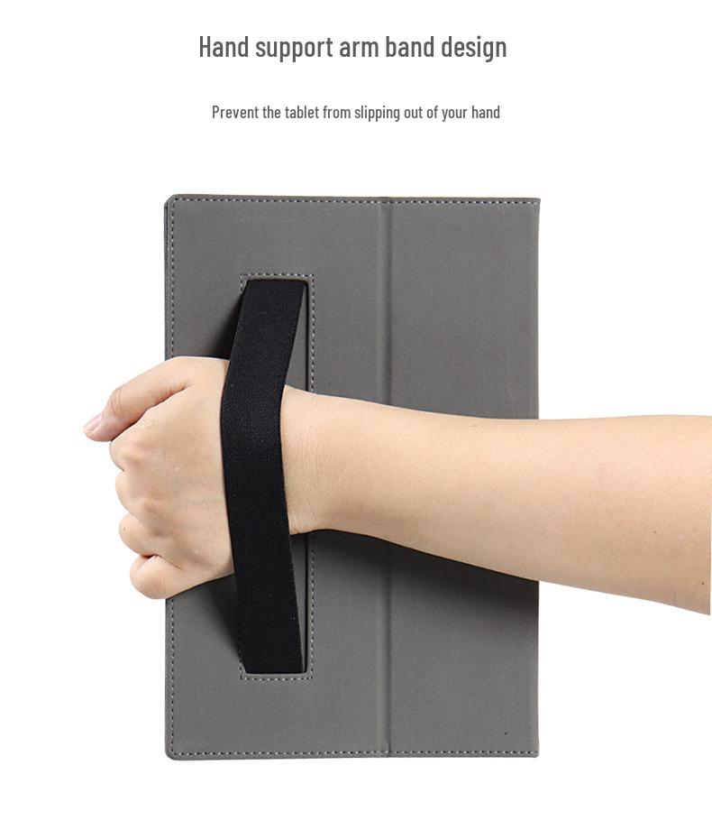 Blackview Tab80 10,1" WiFi Lederhülle mit Handhalter