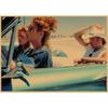 Thelma & Louise Retro Poster Kraftpapier Wandkunst Wandbild 364