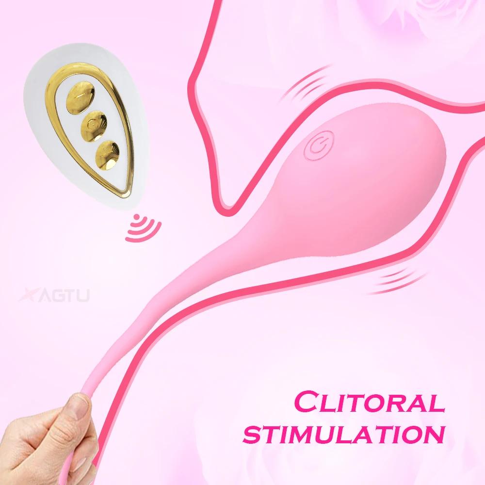 Remote Control Vaginal Vibrator for Women Nipple Clitoris Stimulator Wear Vibrating G-Spot Love Egg Massager Sex Toys for Adults