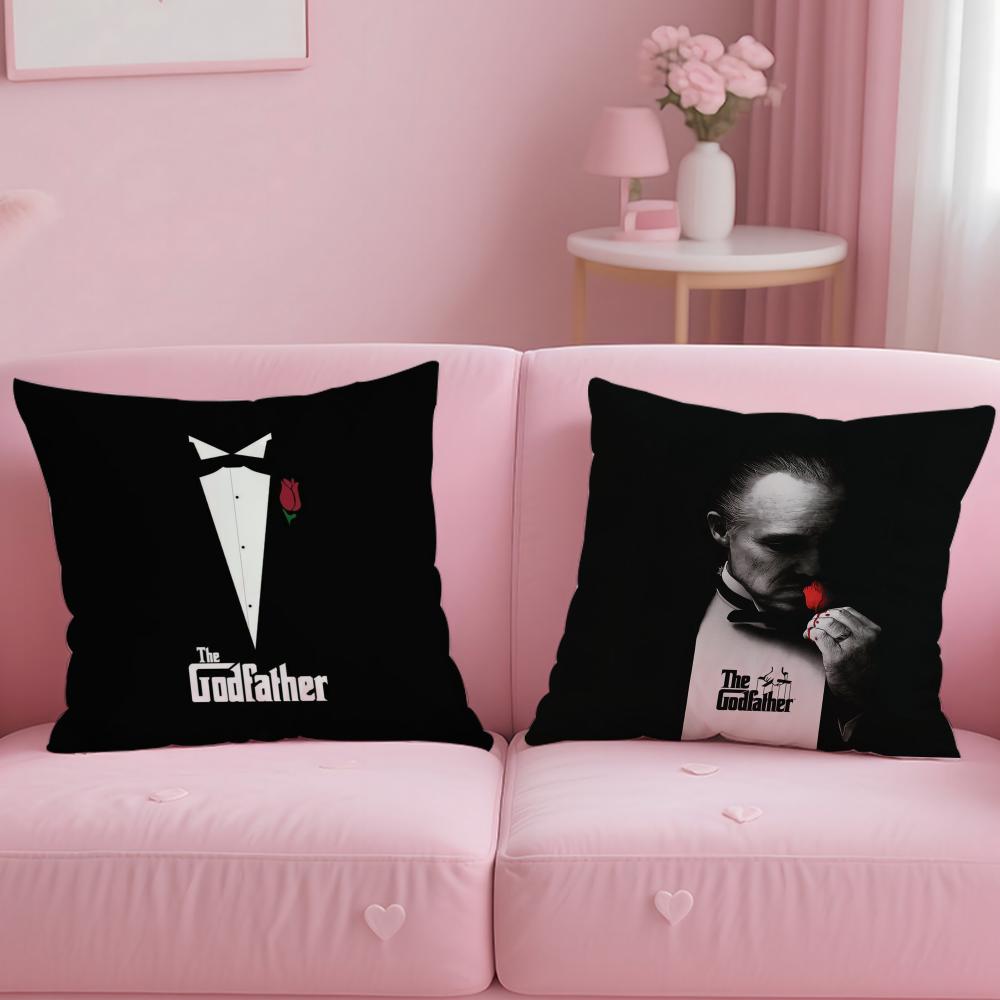 Film The G-Godfather Cushion Cover Soft Short Plush Double-Sided Printing Home Decor Machine Washable Pillow Case Gift