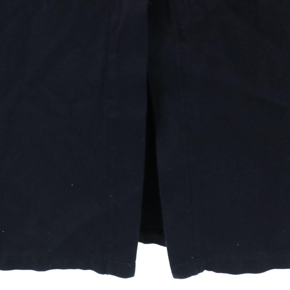 COMME des GARCONS 80s 90s Old Long length Tight Skirt Navy Waist rubber Women Used