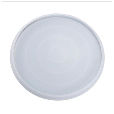 Tray Cup Mat Casting Silicone Mould Handicrafts Serving Plate Mould Handmade Round Coaster UV Crystal Epoxy Resin Mold