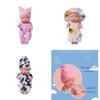 Reborn Schlafpuppe Mädchen Pvc Bjd Spielzeug mit verstellbaren Gelenken und weicher Kleidung