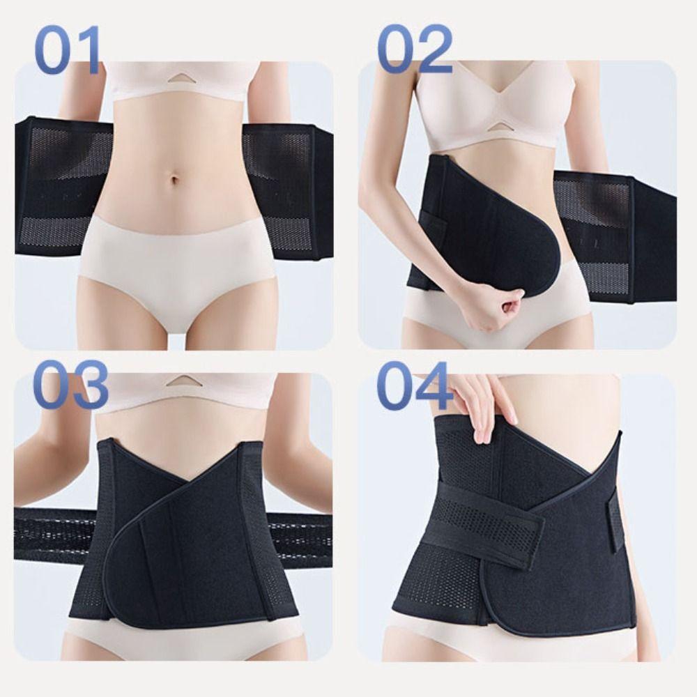 Seamless Postpartum Body Shaper Belt Tummy Control Slimming Shapewear Fashion Waist Trainer  Home