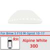 Auto Parts Headlamp Washer Nozzle Spray Cover Cap For BMW 5 Series M-Sport F10 F11 2010-2017 Painted#51118048679 51118048680
