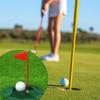 Golfing Putting Practice Cup All-Direction Golfing Practice Hole Indoor Outdoor Golfing Putting Cup with Magnetic Flag