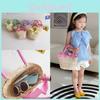Child Basket Grass Breathable Material Handheld Basket Suitable For Daily Use