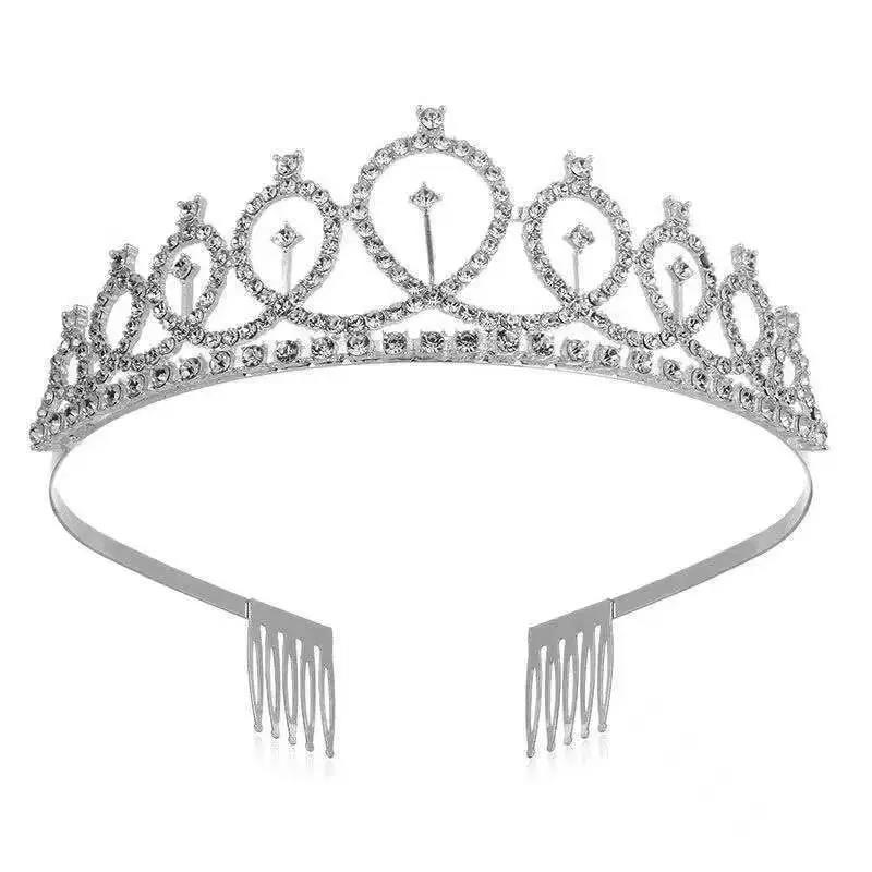 Little Princess Crown & Sash Birthday Headpiece Set