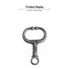 Stainless Steel Bull Nose Pliers for Cattle, Large Size, Punch-Free Spring Type Traction Tool