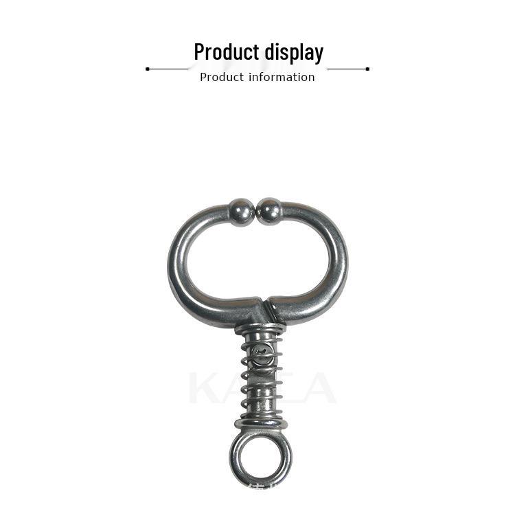 Stainless Steel Bull Nose Pliers for Cattle, Large Size, Punch-Free Spring Type Traction Tool