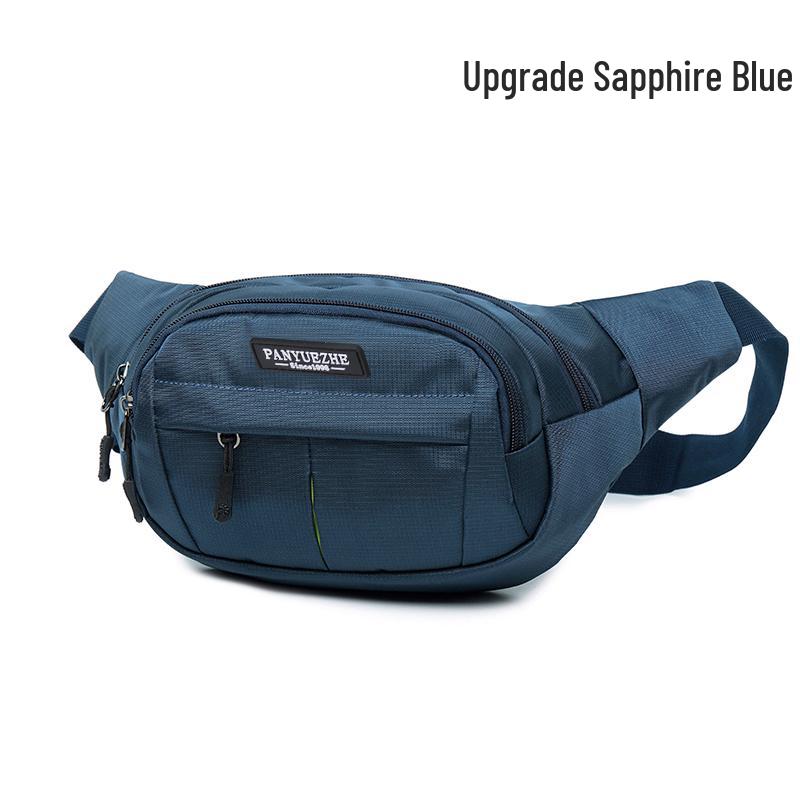 Waterproof Multifunctional Crossbody Fanny Pack - Large Capacity for Outdoor Sports, Running, and Business Use