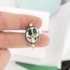 1pc Ceramics Pendant Charm Fish Heart Flower Conch Star Fruits Necklace Stainless Steel Geometric Imitation Pearl