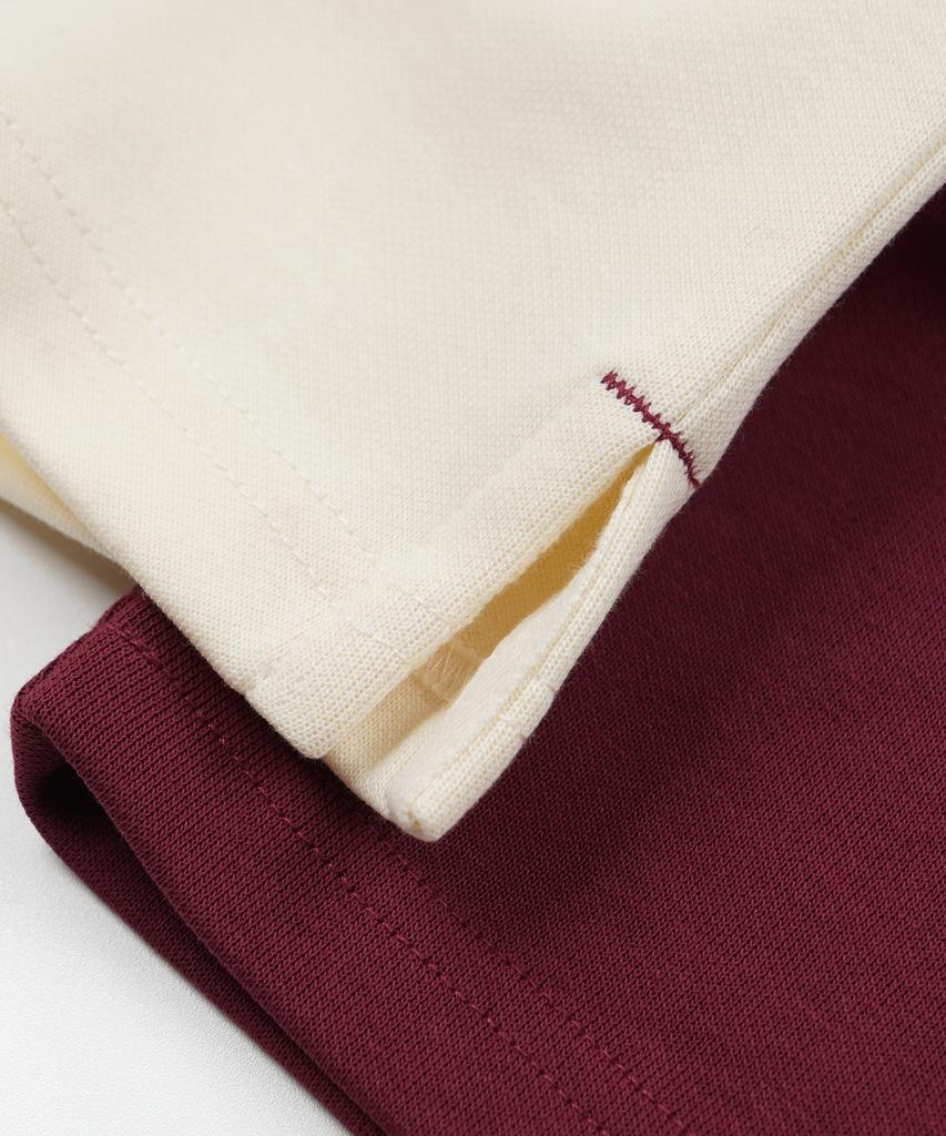 FRIZMWORKS Raglan Long Sleeve Tee 002 _ Burgundy