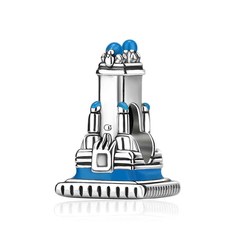 Přívěsky do letadla Fit Módní originální náramky 925 Stříbro Letadla Cestovní Korálky Kamera Zavazadla Pas DIY Přívěsek Šperky Dárek