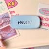 Pink Makeup Mirror Folding Invisible Cartoon Phone Holder Cute And Portable Back Sticker New Desktop Universal Adhesive Support