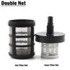 1Pcs/3Pcs 8~14mm Hose Pipe Filter Aquarium Fish Tank Stainless Steel Filter Mesh Car Wash Sprayer Pump Filter Suction Screen